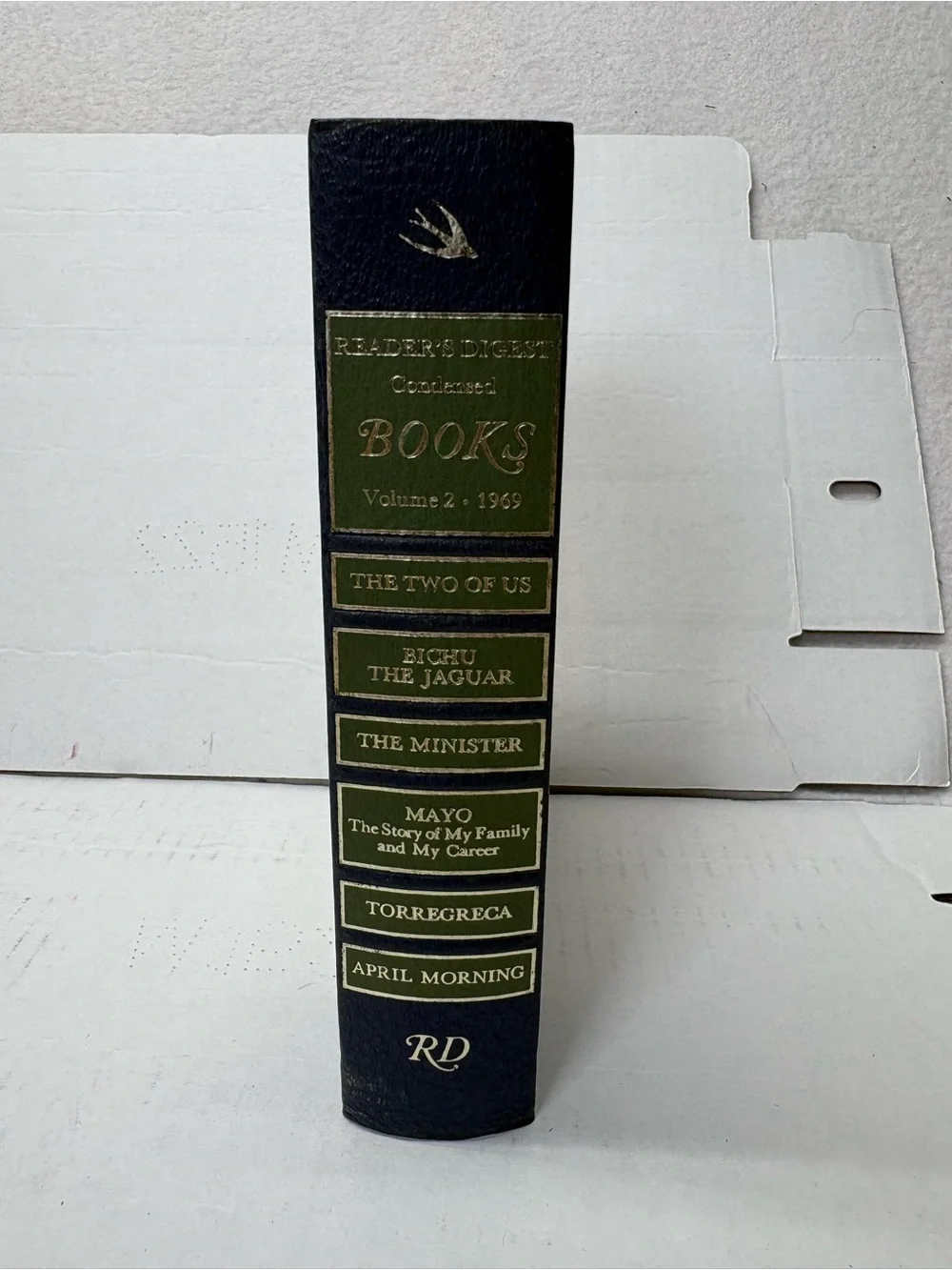 Readers Digest Condensed Books Volume 2. 1969 1st Edition
